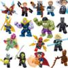Superheld Bausteine Minifiguren Set 38 Stilrichtungen 35 Stilrichtungen Mini Actionfiguren Konstruktionsspielzeug für Kinder Pädagogisches Geschenk