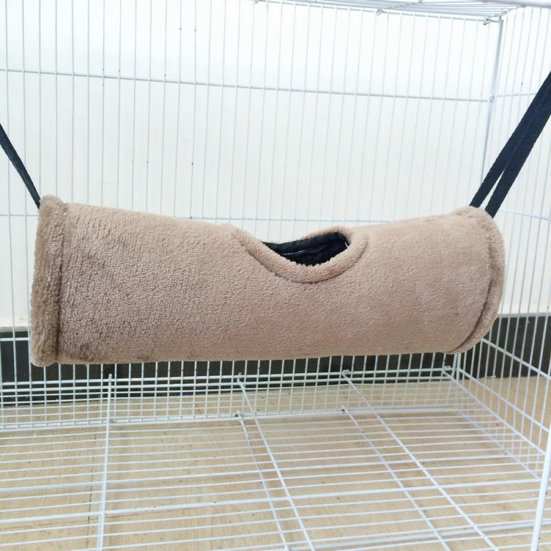 Tunnel Hamster Hammock for Small Animals, Tunnel Tube Rat Ferret Toy