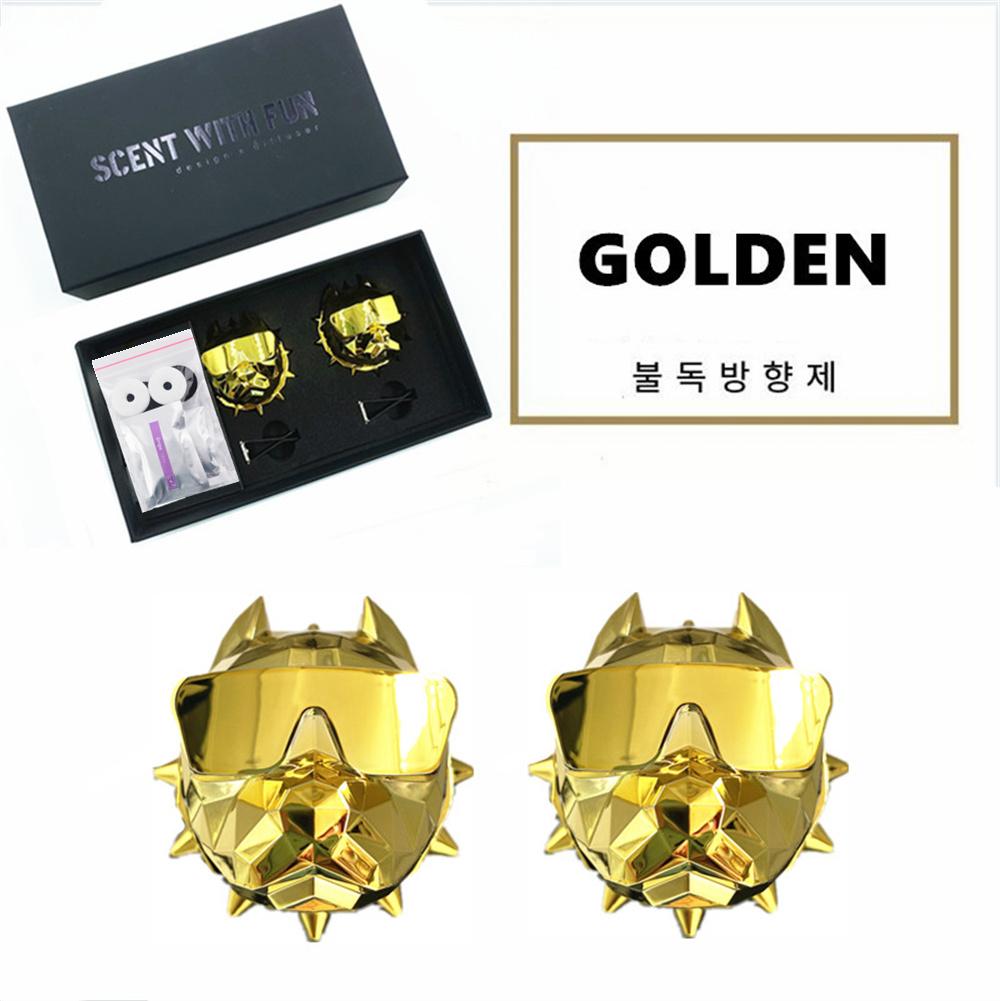 Car Dog Vehicle Decoration Luxury Brand Interior Decoration Doll Car Air Vent Outlet Bulldog For Cars