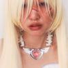 HURJABOYACC Dragon Heart Pearl Necklace
