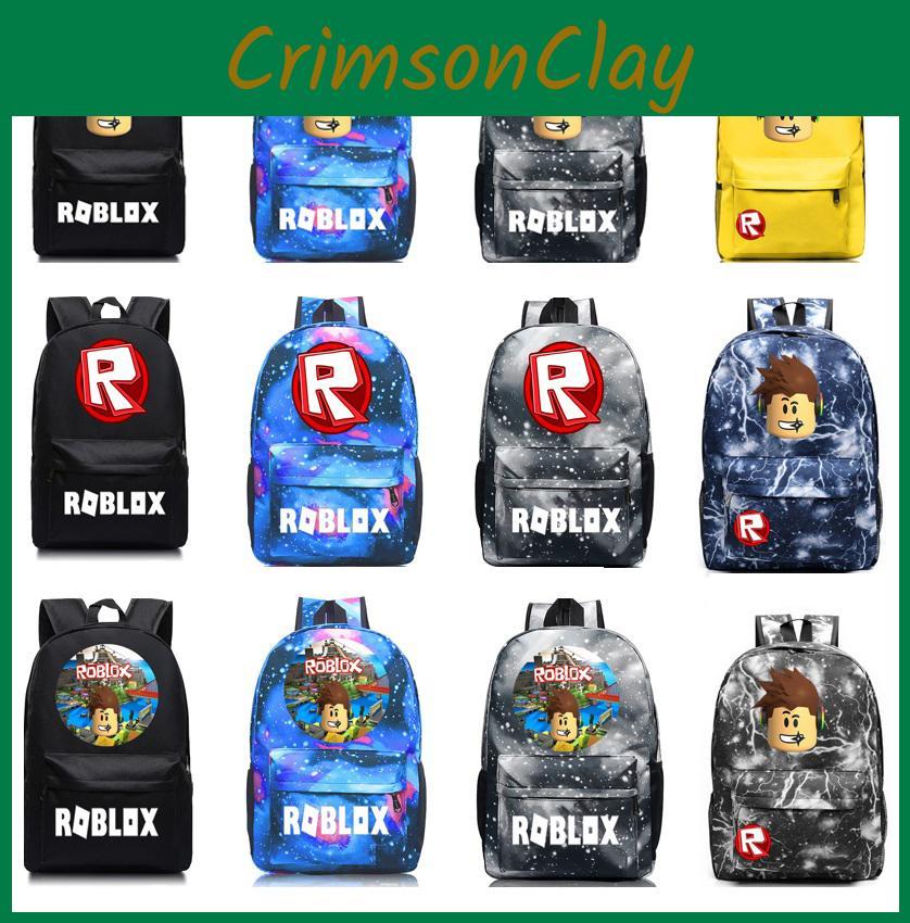 Kids Schoolbag Backpack With Roblox Students Bookbag Handbags Game Travelbag