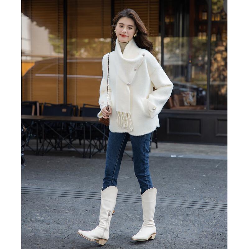 Mocana Women's Elegant Long-Sleeve Jacket
