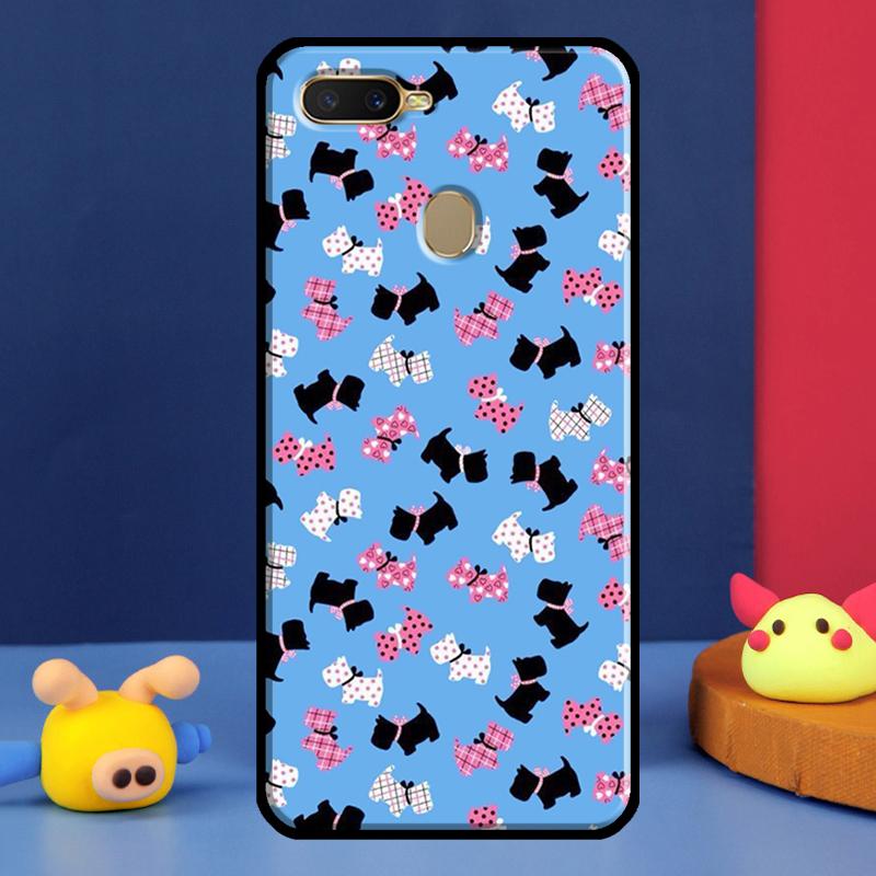 Scottish Terrier Dog Case For Oppo A98 A78 A58 A15 A16 A17 A5 A9 A91 A52 A72 A76 A96 A74 A94 A54 S A57 A77 Cover