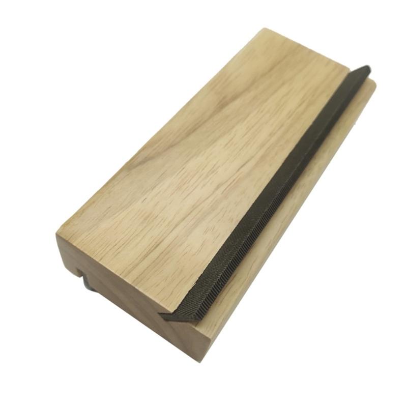 

Guitar Fret Beveling File 35/90 Degree Fret End Beveling File Maintenance Tool for Guitar Fret End Dressing Luthier Tool 1