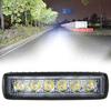 6 LED 18W Work Light DRL Car Offroad High Brightness Spotlight Headlight Work Light Night Driving Fog Lamp 12V