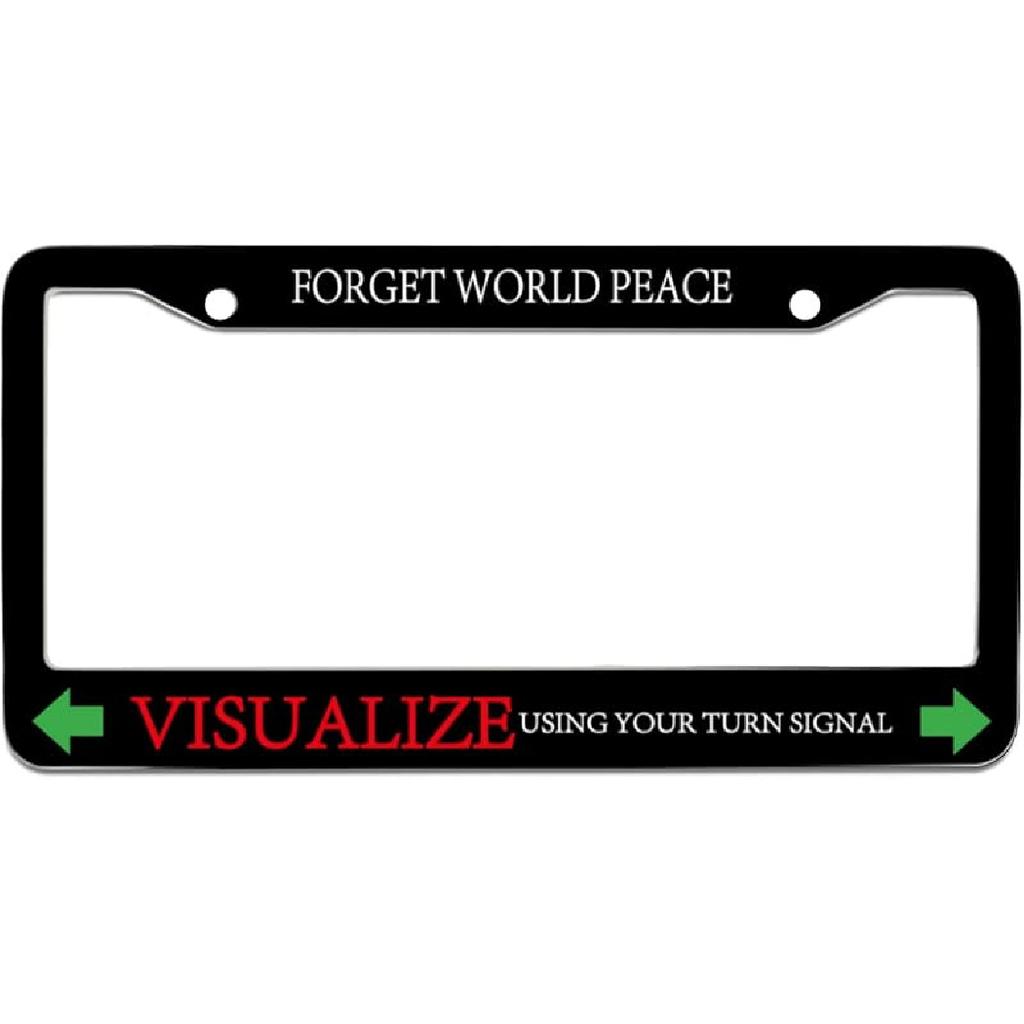 Boricua Puerto Rico Flag Frog Personalise License Plate Frames n License Plate Frame Car Universal Accessories Stainless Steel Cars Decor Fits