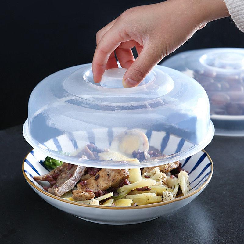 2PC Microwave Cover for Food,Microwave Splatter Cover Microwave Plate Cover Microwave Splatter Guard