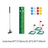 Kids Golf Set Play Mat Versatile Interactive Training with Balls for Children Adults