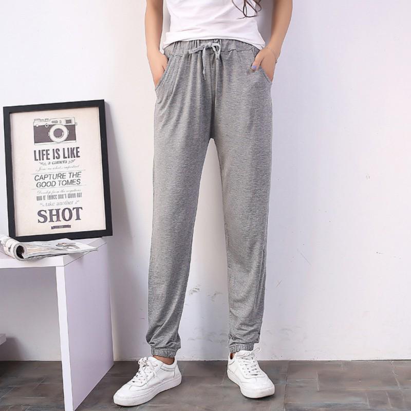 

Женские активные брюки, летние свободные спортивные штаны для йоги с широкими штанинами L