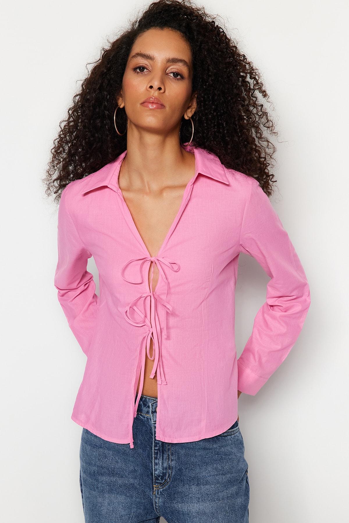 

Рубашка - Розовая - Классический крой