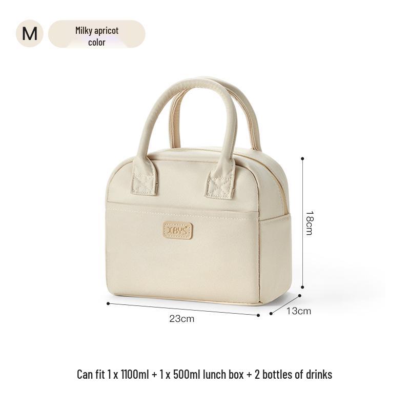 

Companion for Life Bento Bag: Portable Insulated Canvas Lunch Tote for Office Workers and Outings.