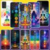 Yoga Chakra Spiritual Energy Universe Phone Case For Samsung Galaxy A52 A32 A22 A12 A02S A50S A30S A51 A31 AA71 Note 20 Ultra 10