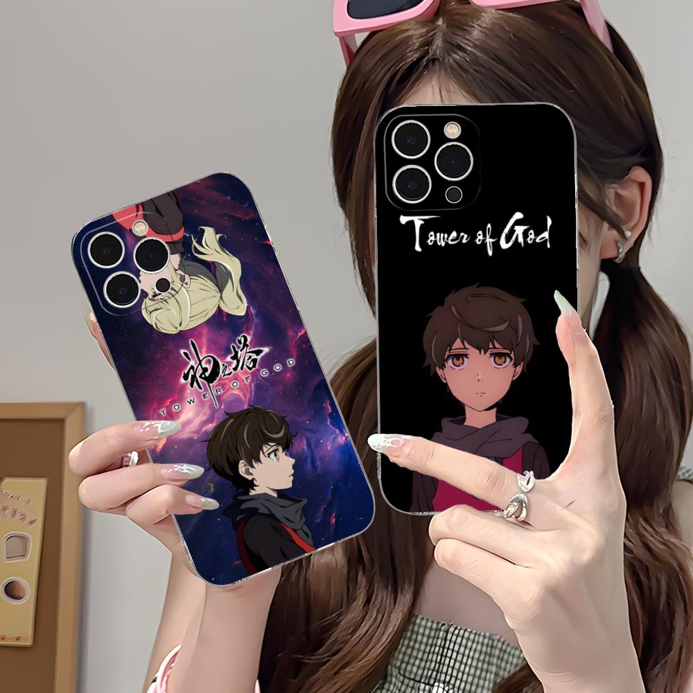 Anime Game Tower of God Phone Case for iPhone 17 16 15 14 13 12 11 X XR XS Air Pro Max Plus Mini Clear Colorful Cover Pretty