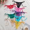 Damen Frühling und Sommer Sexy Transparentes Spitzen-Bindungs-String-Unterwäsche