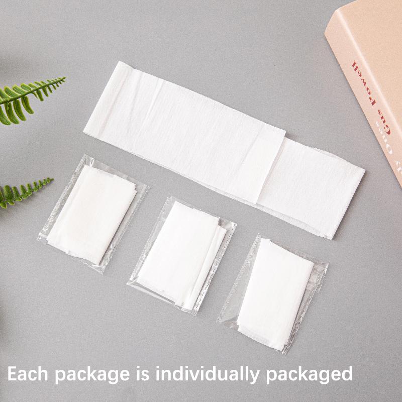 100 kusů Jednorázové Spa Obličejové Čelenky Pružné Netkané Měkké Péče o Pleť Vlasová Páska s Pohodlným Uzávěrem pro Kosmetický Salon