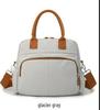 Stylish Maternity Handbag: Large-Capacity Multifunctional Bag with Insulated Milk Bottle Holder for Moms