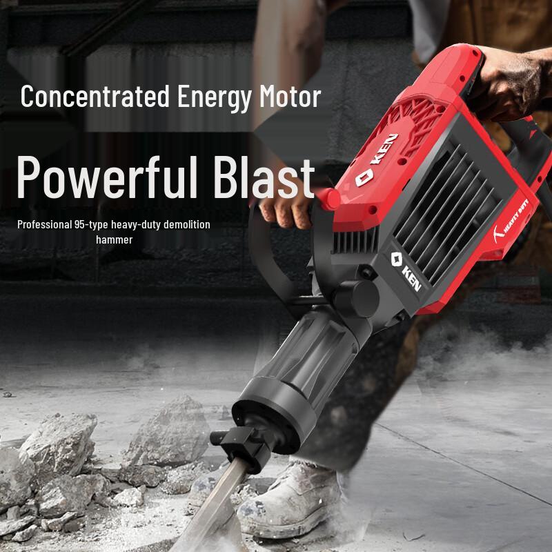 KEN 2895 1600W Electric Demolition Hammer CN plug (adapter included)