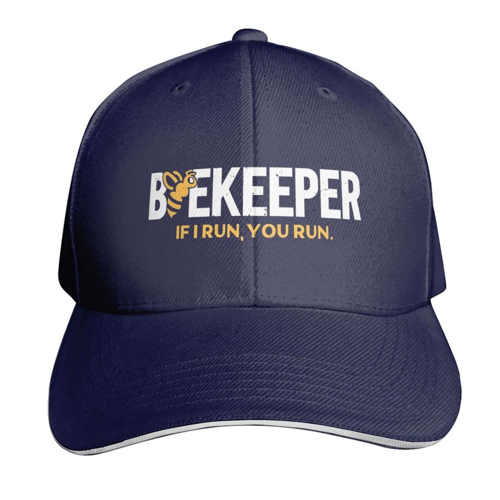 Beekeeper If I Run You Run Beekeeping Cap Fashion Casual Baseball Caps Adjustable Hat Hip Hop Summer Unisex Baseball Hats