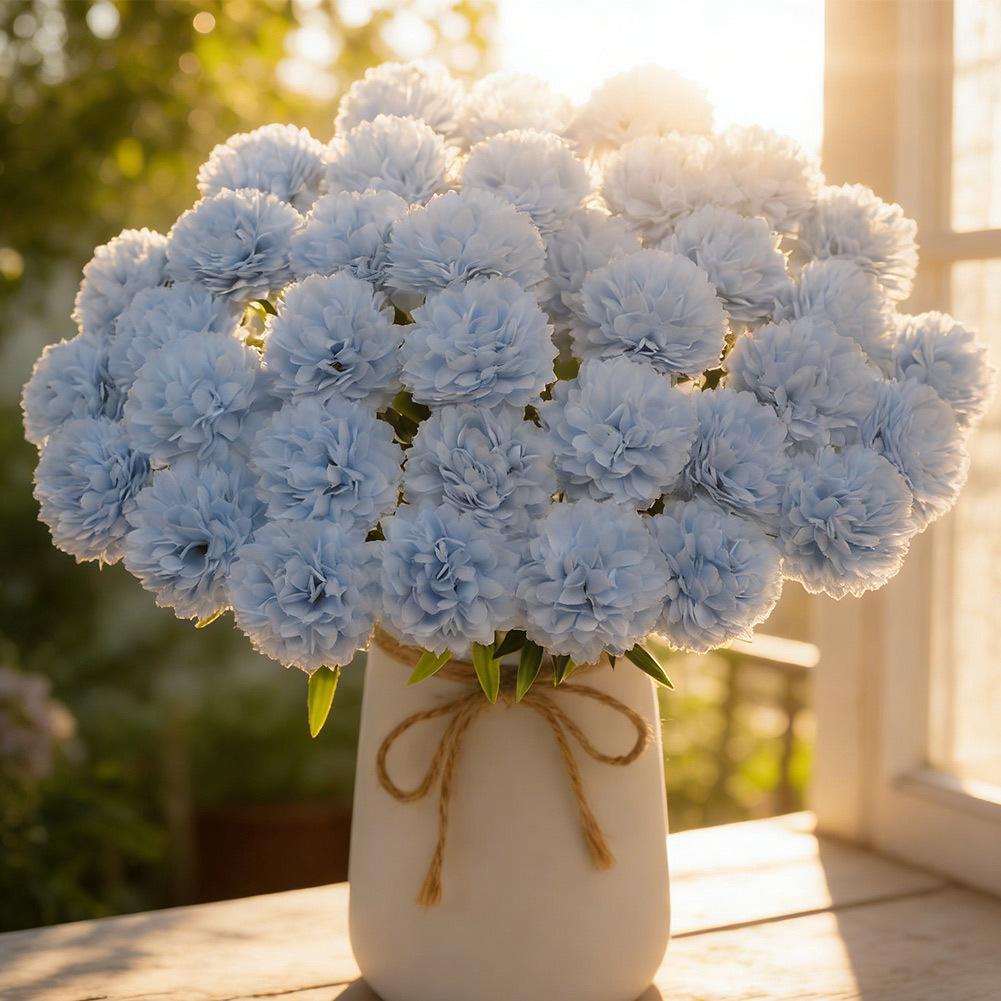 Plastic Ball Flower Decoration for Wedding Bookshelf Decor Home Sunroom Party Decoration Artificial Floral Arrangement