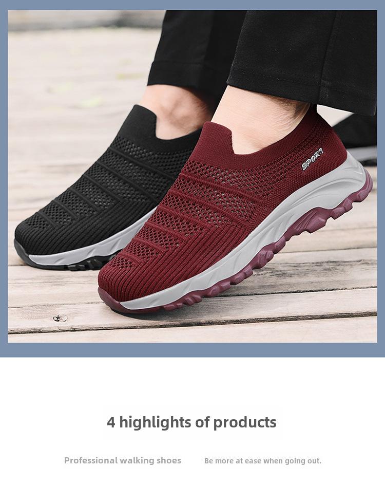 2024 Atmungsaktive Senioren-Laufschuhe für Männer und Frauen - Leichtgewicht, Hohlraumdesign, Große Größe, A888
