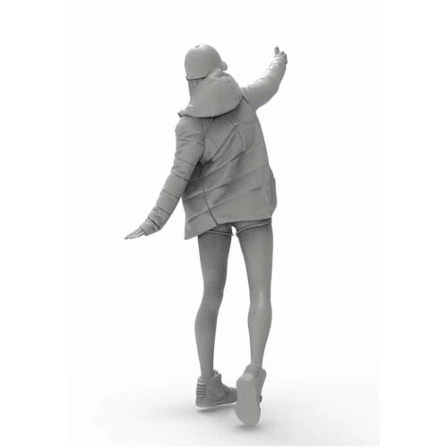 Tori Factory 1/35 Girls in Action Series Zenny Resin Kit GM-026