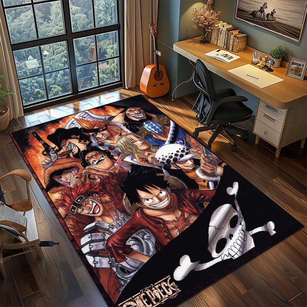 One Piece Indoor Rug Carpet Large Area Rugs Non Slip Washable Floor Mat for Home Decor Printed Gamer Room -xia38