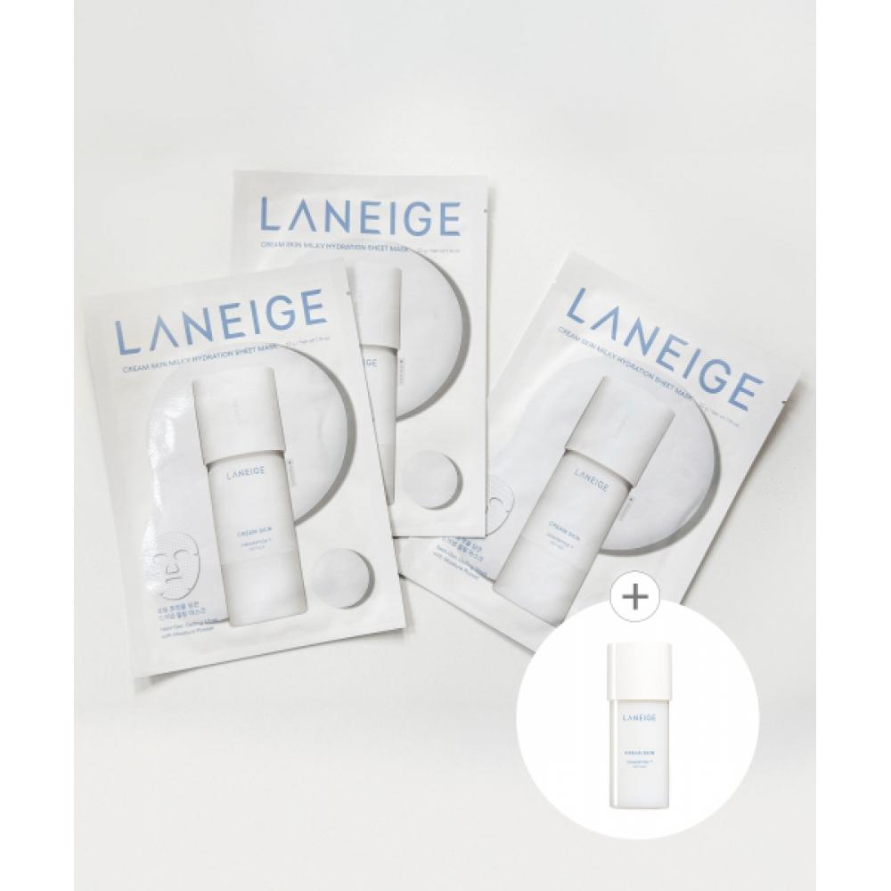 Laneige Cream Skin Milky Hydration Sheet Mask 33g X 3 NONE