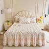 Mei Yun Ge Cotton Printed Princess Wind Clip Cotton Bed Skirt