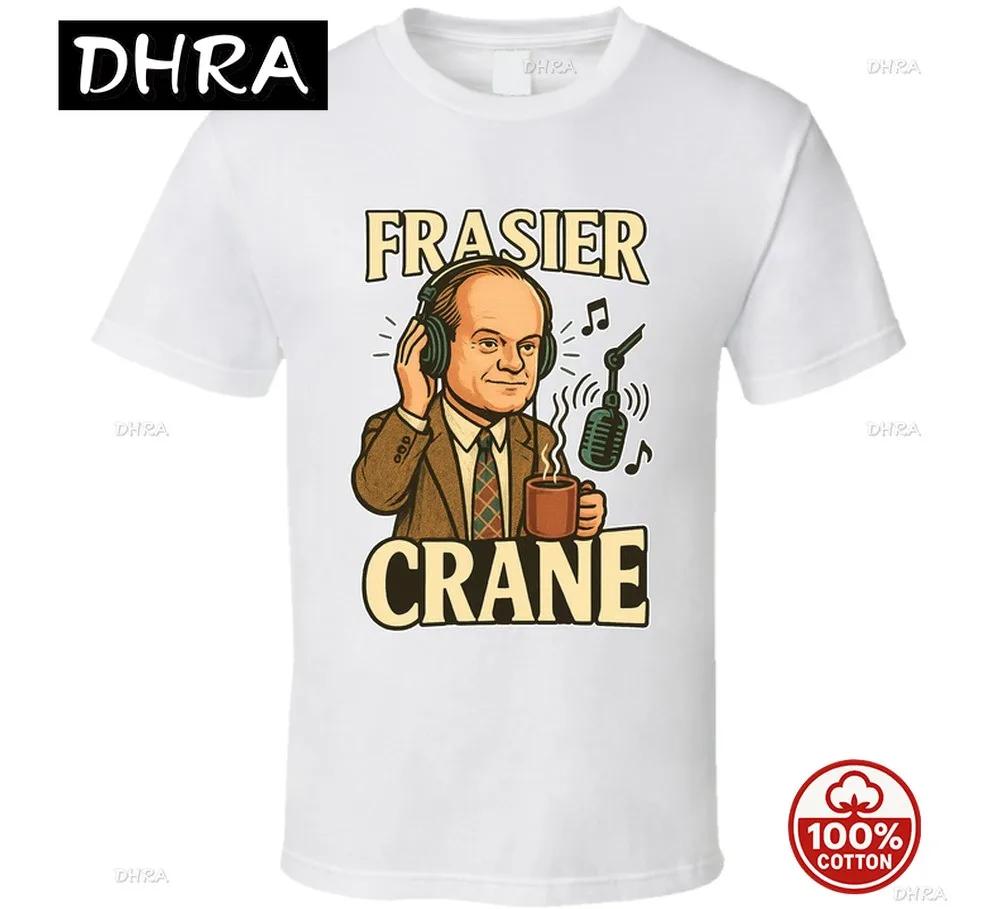 Frasier Crane Frasier Tv Show Caricature Retro Look Fan T Shirt with Retro Aesthetic for T Shirts Minimalist Soft Cool Loose S