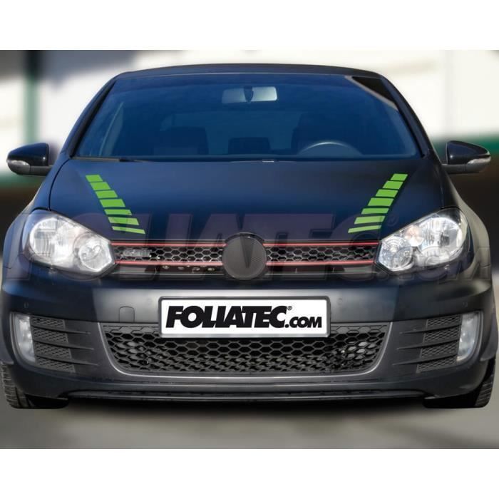 Autocollant - FOLIA TEC - CARDESIGN SHADES - Noir Matte - 77 x 9 cm - 2 pièces