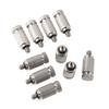 304 Stainless Steel 3/16" Thread High Pressure Atomization Nozzle Garden Landscaping Cooling Humidify Disinfection Sprayer 50Pcs