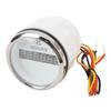 Precise Measurement DC 9-32V Digital Hour Meter 52MM Waterproof Round Gauge High Precise Hourmeter Boat Use