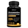 Glucosamin Nahrungsergänzungsmittel, Mit Chondroitinsulfat, Kollagenpeptid, 120 Kapseln