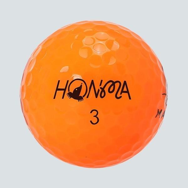 MALBON HONMA Dynamic Distance Golf Balls Orange Limited Edition 1 Dozen Japan