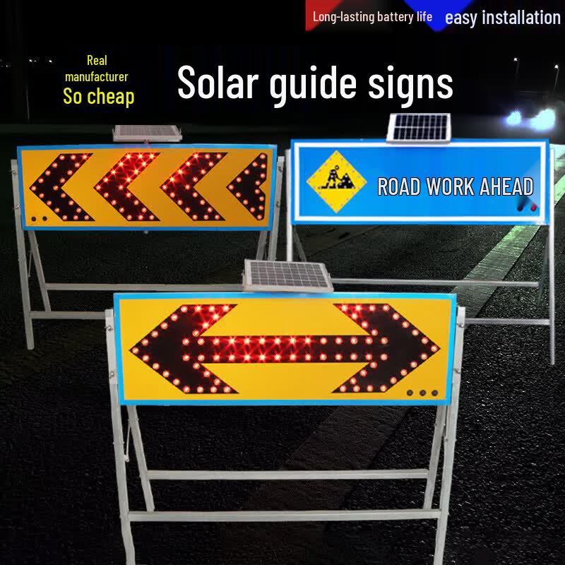 Solar Traffic Directional Arrow Light