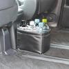 Napolex Fizz X Car Trash Can Large Capacity Antibacterial Deodorizing Treatment Square Type Holds 6 500ml PET Bottles Anti-Tip Design Stable Storage B