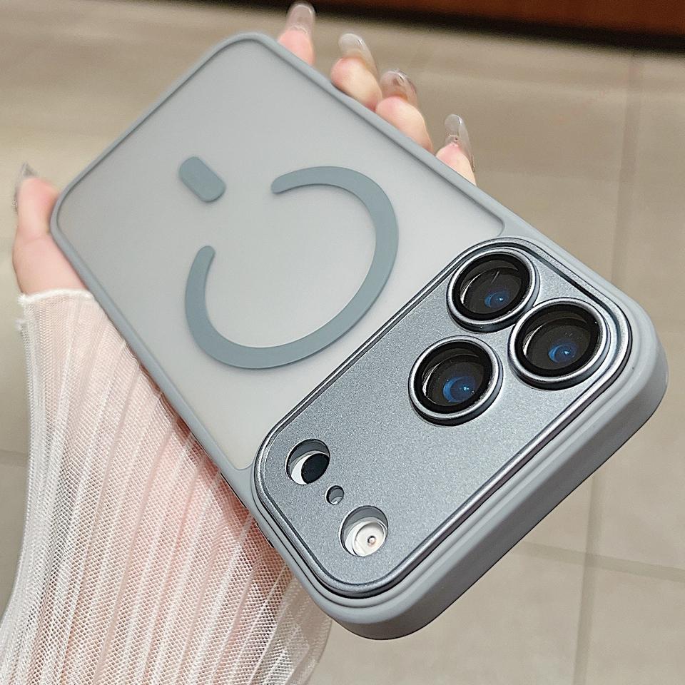 C Magnetic Phone Case for iPhone 14 15 16 Plus 11 12 13 16 17 Pro Max Air Matte Magsafe Wireless Charging Protector Cover