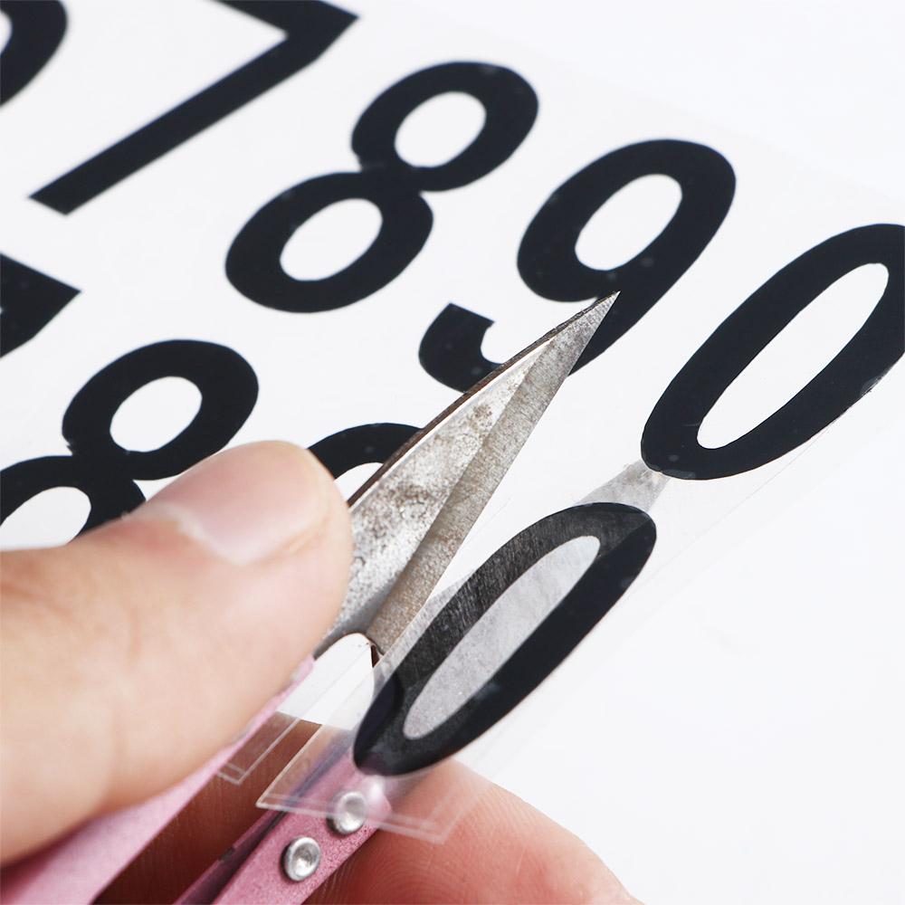 Dekorasyon Scrapbooking Malzemeleri Adres Numaraları Posta Kutusu Etiket Numarası Etiket Posta Kutusu Çıkartması