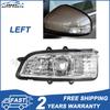 Left Front Wing Mirror Indicator Lens Light Cover For VOLVO C30 C70 S40 S60 S80