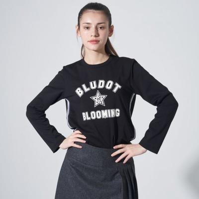 Long Sleeve Graphic PrinT T shirT Bk