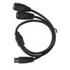High Accuracy MIDI Sync Breakout Cable 1.6ft Y Splitter Cable  Music Production Setup