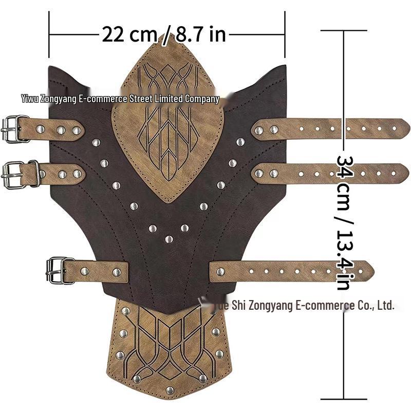 Medieval Nordic Viking Elf Bracer Retro Fantasy Cosplay Prop