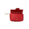 Gucci GG Marmont Vintage Metal Logo Quilted Leather Mini Shoulder Bag Women Shoulder Bag Red 476433DSVRT6433