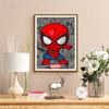 Creepy Spider 5D Diy Diamond Painting Round Diamond Diy Frameless Holiday Artwork Suitable For Home Office Wall Decoration