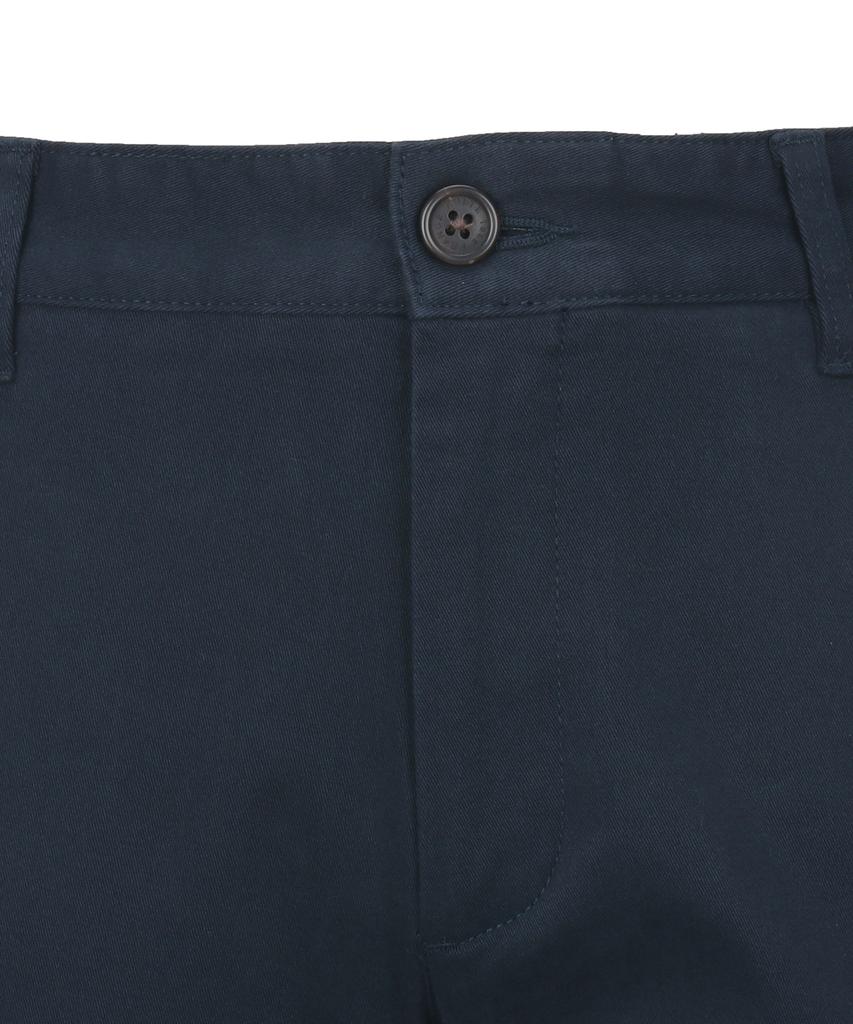 KULTE Brushed Regular Fit Spandex Chino Pants Navy
