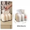 Cloud Lift Tissue Box Spring Mechanism Stylish Desktop Paper Holder for Living Room Home Decor Creative Ins Style