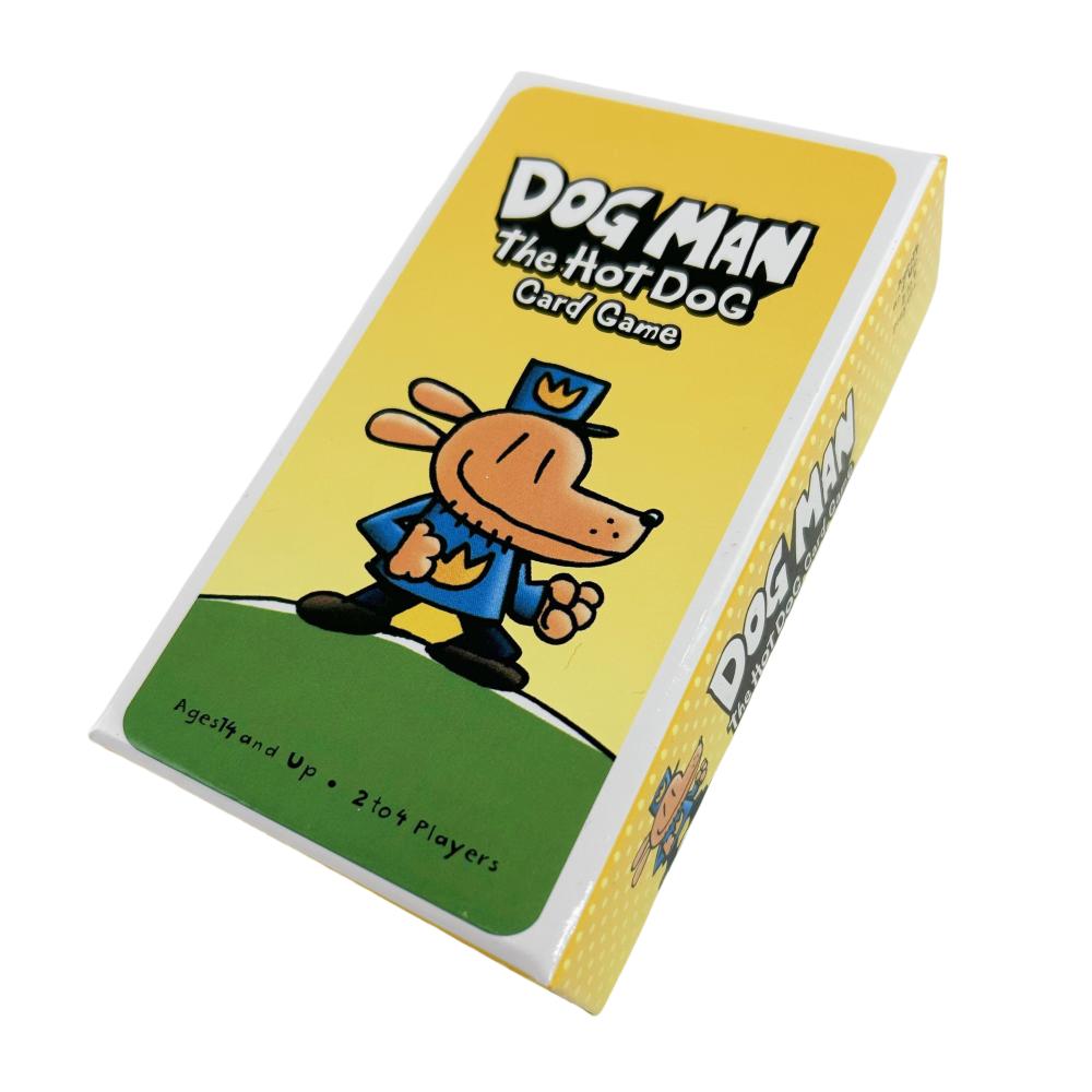 Karetní hra Dog Man pro rodiny a přátele Super zábavná deska s hot dogy