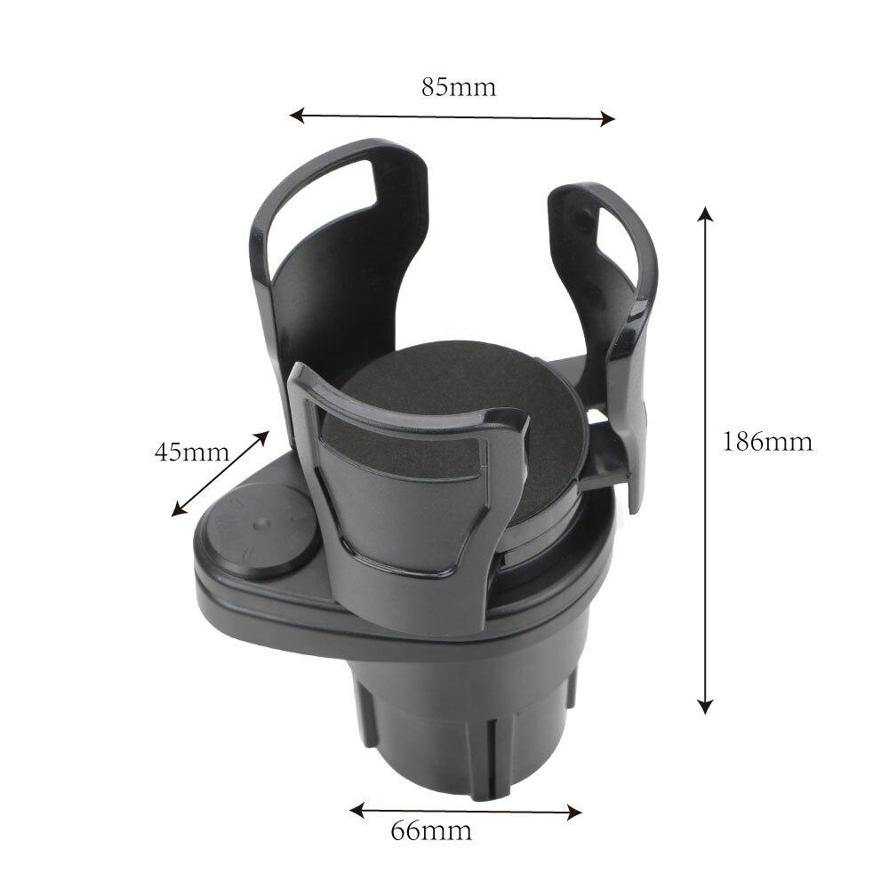 Foldable Car Cup Holder Drinking Bottle Holder Cup Stand Bracket Sunglasses Phone Organizer Stowing Tidying Car Styling Insert