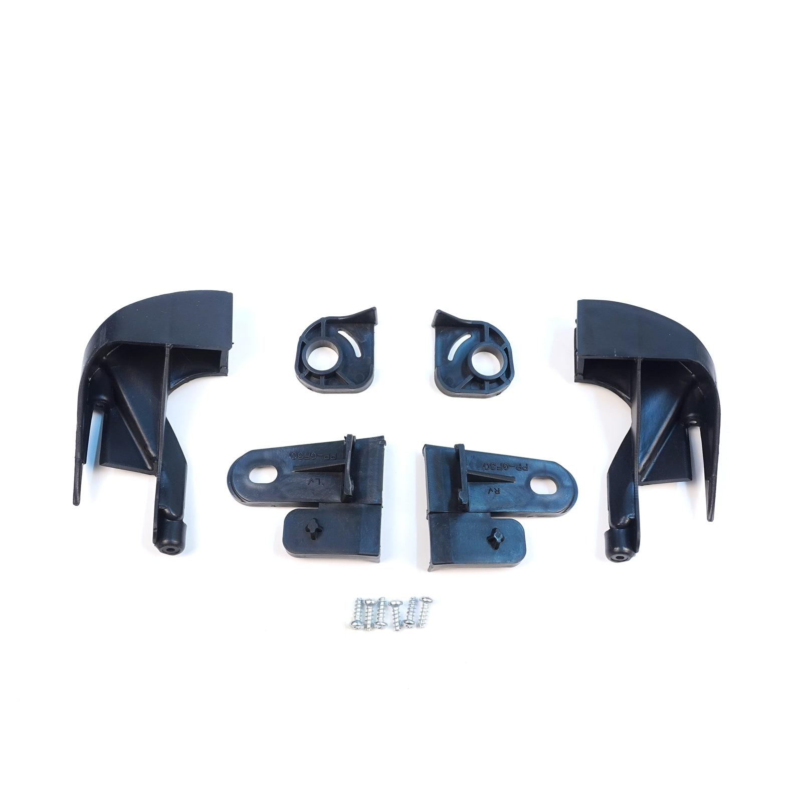 

EHL61+EHL62 Headlight Holder Mount Repair Bracket Tab Set Left Right for Fiat Fiorino MK3 225 Citroen Nemo Peugeot Bipper 2007-2020 6212F4 6212F3