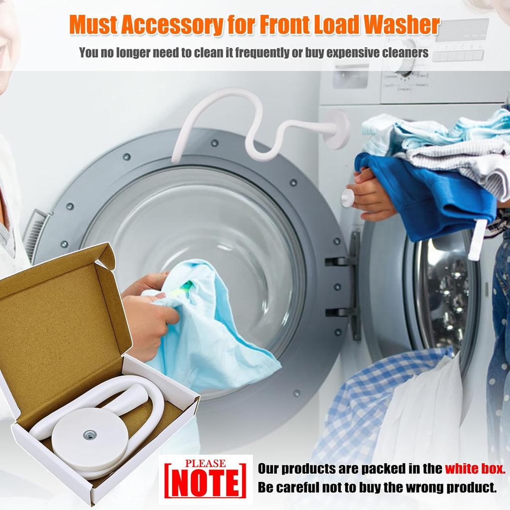 Washing Machine Door Holder Silicone Magnetic Ventilation Support Anti-Collision Washer Door Prop for Most Washers Laundry Tools